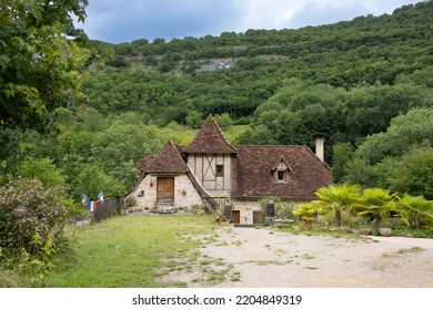 Ancient Medieval House In France, Dordogne, In The Forest, Nice Travel Destination