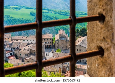 Ancient Medieval Town Of San Leo. Churches And Castle That Made History. Rimini, Italy