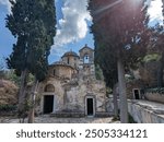 ancient monastery of kaisariani, greece