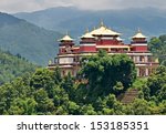 Ancient monastery in the suburb of Katmandu.