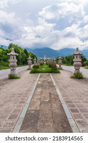 Ancient Pagodas And Tourist Attractions In Dali Park, Yunnan Province, China