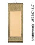 Ancient Paper Scroll,  There is space to put text, drawings.
