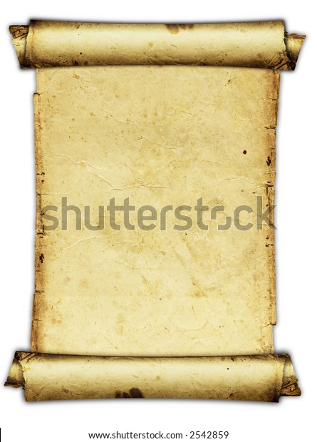 Ancient Parchment Stock Photo (Edit Now) 2542859