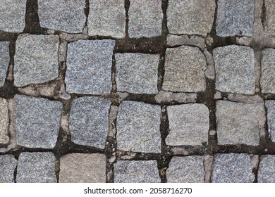 Ancient Pavement As A Background