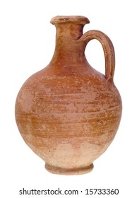 Ancient Pottery - Amphora With Clipping Path
