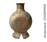 Ancient pottery vessel showcases historical craftsmanship