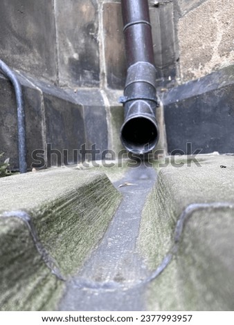 Ancient rainwater drainage system, a water sewage pipe in the castle, rainy season structure, aqueduct, runoff, underground, network, gravity flow, erosion control, weathered, stormwater management