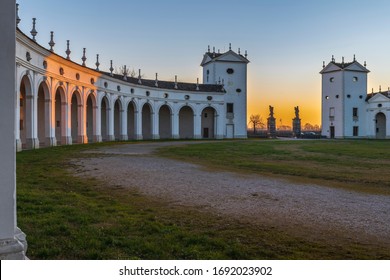 Ancient Residence Of The Doge Of Venice. Villa Manin. Italy