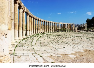 The Ancient Roman City Of Jerash