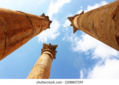 The Ancient Roman City Of Jerash