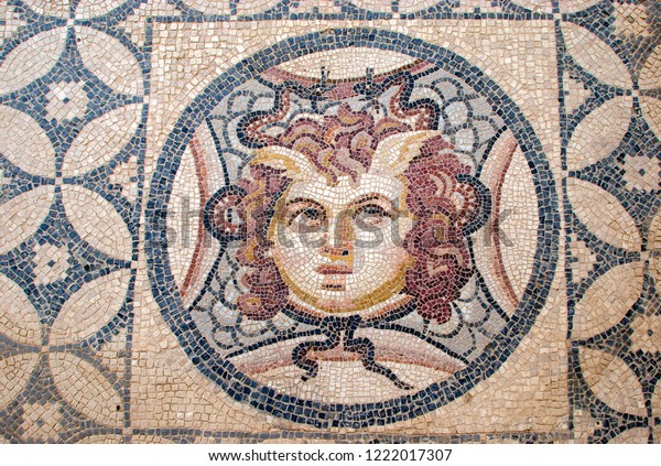 Ancient Roman Mosaics from Terrace Houses, Ephesus, Turkey