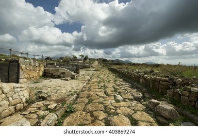  Ancient Roman Road Made With Stones