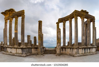 Ancient Roman Ruins In Tunisia