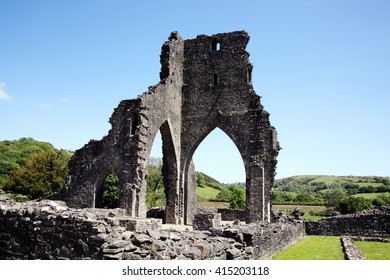 The ancient ruin of Talley Abbey, Carmarthenshire, Wales, UK dates back to the late 12th Century, where it was first founded as a monastery by the Premonstratensians (White Canons)