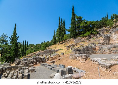 Ancient Ruins Delphi Greece Summer Day Stock Photo 413936272 Shutterstock Ancient Ruins Delphi Greece Summer Day Stock Photo 413936272 Shutterstock