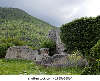 Ancient Ruins Near Palombara Sabina, In The Lazio Countryside