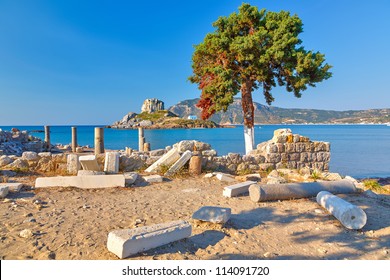 Ancient Ruins On Kos, Greece