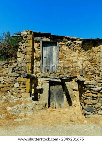        ancient ruins in rural landscaes in Spain   