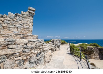 Ancient Ruins Of The Temple Of Ixchel, Isla Mujeres