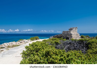 Ancient Ruins Of The Temple Of Ixchel, Isla Mujeres