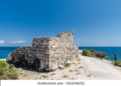 Ancient Ruins Of The Temple Of Ixchel, Isla Mujeres