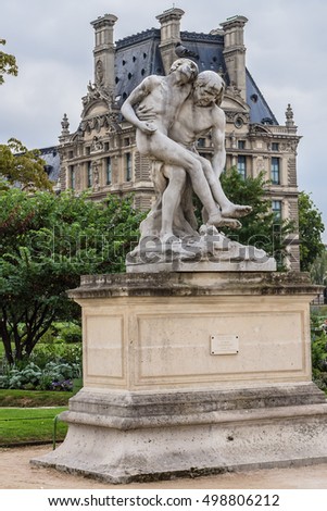 sculpture jardin des tuileries