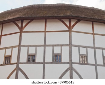 The Ancient Shakespeare Globe Theatre In London, UK