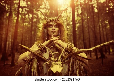 476 Magical Antlers Women Images, Stock Photos & Vectors | Shutterstock