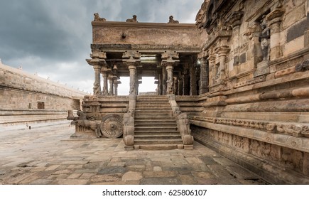 Ancient Shiva Temple (Hindu) At Darasuram, Tamil Nadu, India Built By Chola Kings