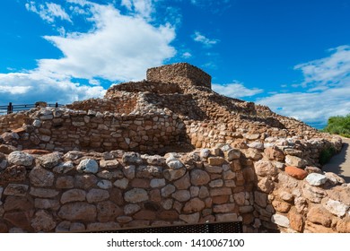 Ancient Sinagua Ruins At Tuzigoot National Monument 