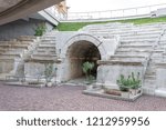 The Ancient Stadium Philipopolis in Plovdiv,Bulgaria
