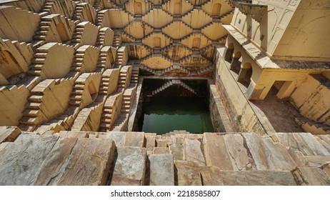  Ancient Stairs In Jaipur City, India. Location Named  