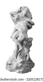 Ancient statue. The Abduction of Proserpina sculpture of Pierre Puget in the State Hermitage Museum. Masterpiece isolated photo with clipping path