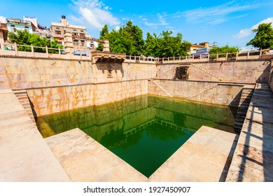 Ancient Stepwell In Bundi Town In Rajasthan State In India