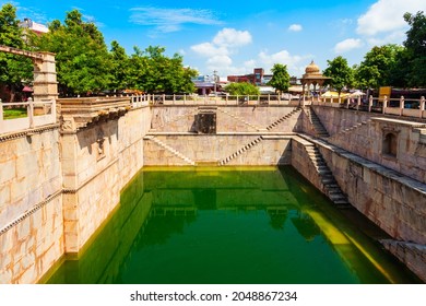 Ancient Stepwell In Bundi Town In Rajasthan State In India