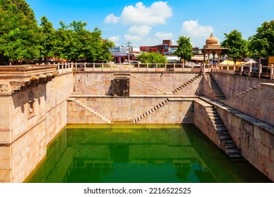 Ancient Stepwell In Bundi Town In Rajasthan State In India