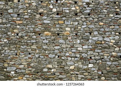 Ancient stone wall texture