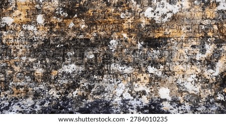 Ancient Stone Wall Texture Background