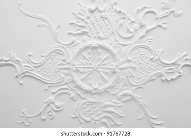 Ancient Stucco Ceiling - 18th Century