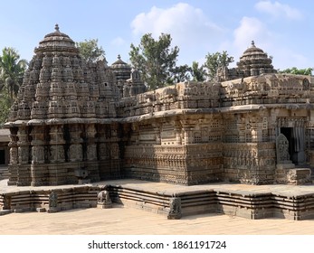 An Ancient Temple In Rural South India