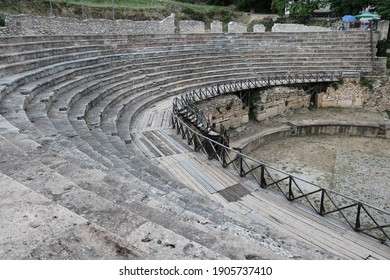 Ancient Theatre Of Ohrid Is A Small Ancient Theater In The City From The Roman Period Was Currently A Concert Venue.