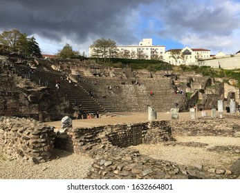 The Ancient Theatre Of Fourvière Is A Roman Theatre In Lyon, France. It Was Built On The Hill Of Fourvière, Which Is Located In The Center Of The Roman City. 