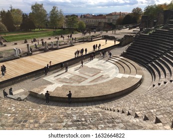 The Ancient Theatre Of Fourvière Is A Roman Theatre In Lyon, France. It Was Built On The Hill Of Fourvière, Which Is Located In The Center Of The Roman City. 