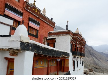 Ancient Tibetan Monastery In Ladakh, India. Tibetan Culture In Ladakh Has Been Allowed To Flourish Unimpeded By 20th Century Political Clashes.