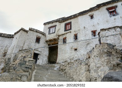 Ancient Tibetan Monastery In Ladakh, India. Tibetan Culture In Ladakh Has Been Allowed To Flourish Unimpeded By 20th Century Political Clashes.