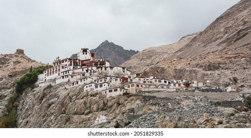 Ancient Tibetan Monastery In Ladakh, India. Tibetan Culture In Ladakh Has Been Allowed To Flourish Unimpeded By 20th Century Political Clashes.