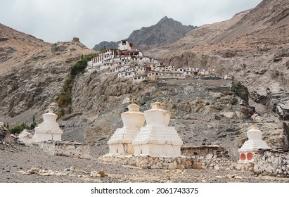 Ancient Tibetan Monastery In Ladakh, India. Tibetan Culture In Ladakh Has Been Allowed To Flourish Unimpeded By 20th Century Political Clashes.