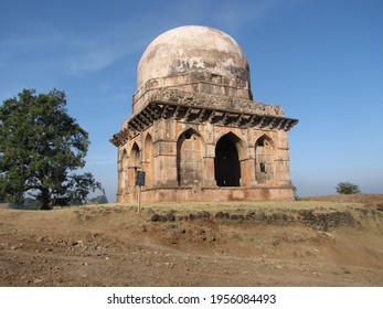 Ancient Tomb Of Tuglak Density In Mandu India