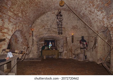 Ancient Torture Chamber In An Old Castle