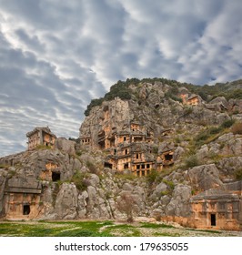 Ancient Town In Myra, Turkey